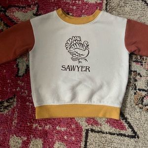 "Sawyer" Thanksgiving Sweatshirt